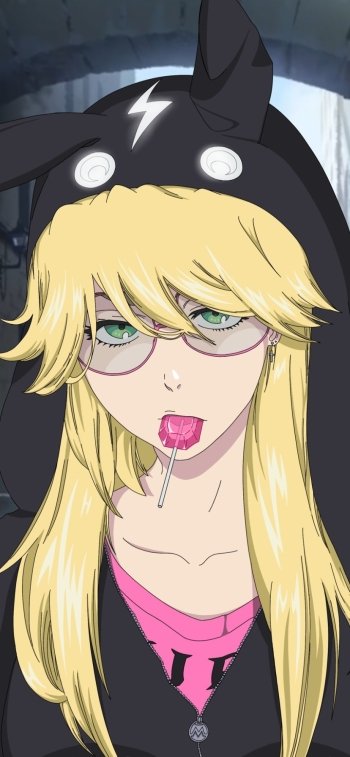 green eyes blonde Ninny Spangcole Anime Burn the Witch Phone Wallpaper
