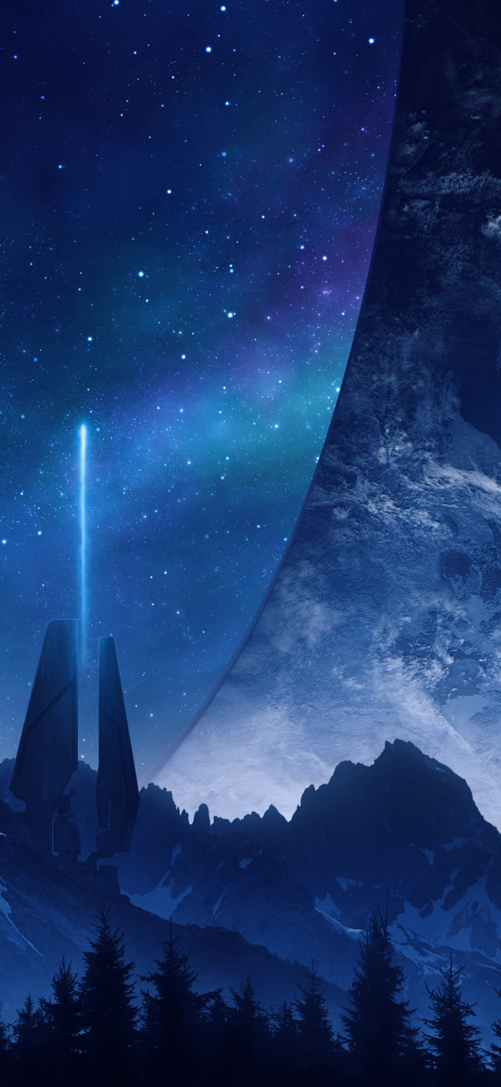 Halo Infinite Phone Wallpaper by Adam Taylor