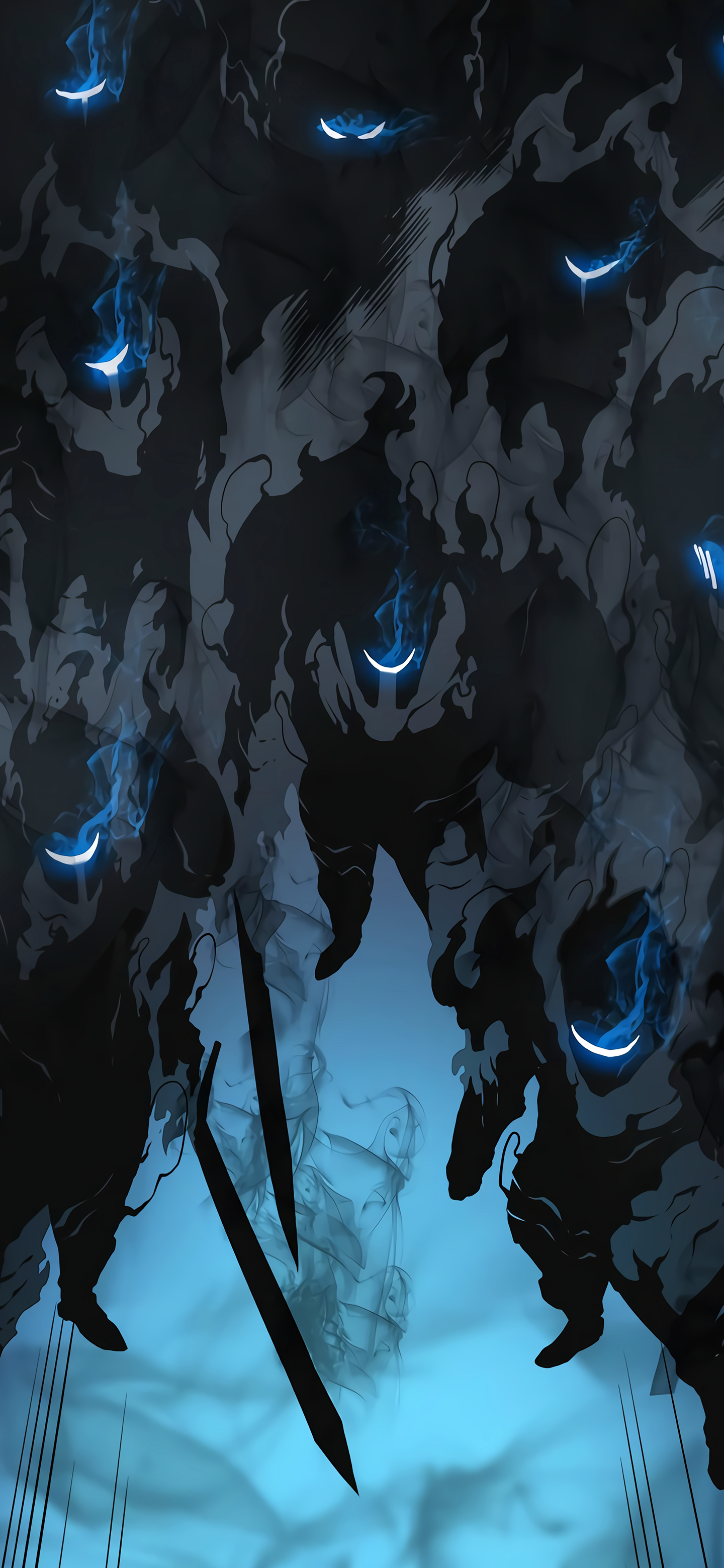 Download Shadow Infantry (Solo Leveling) Anime Solo Leveling Phone Wallpaper