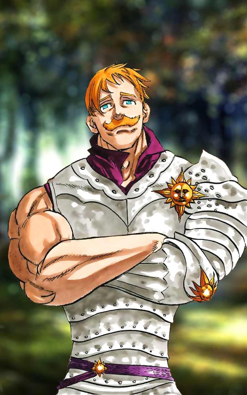 Escanor, anime, anime world, nanatsu no taizai, pecado do orgulho, HD phone  wallpaper