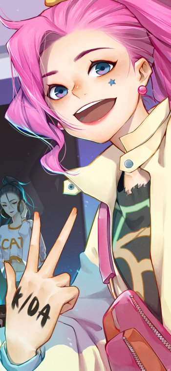 Seraphine (League Of Legends) video game League Of Legends Phone Wallpaper
