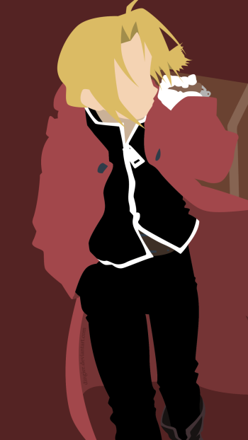 Edward Elric Anime Fullmetal Alchemist Phone Wallpaper