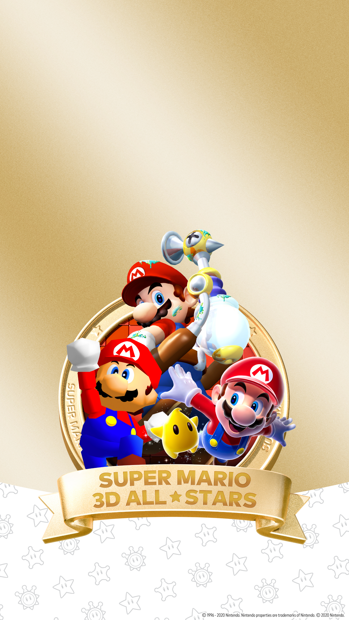 Super Mario 3D All-Stars Phone Wallpaper
