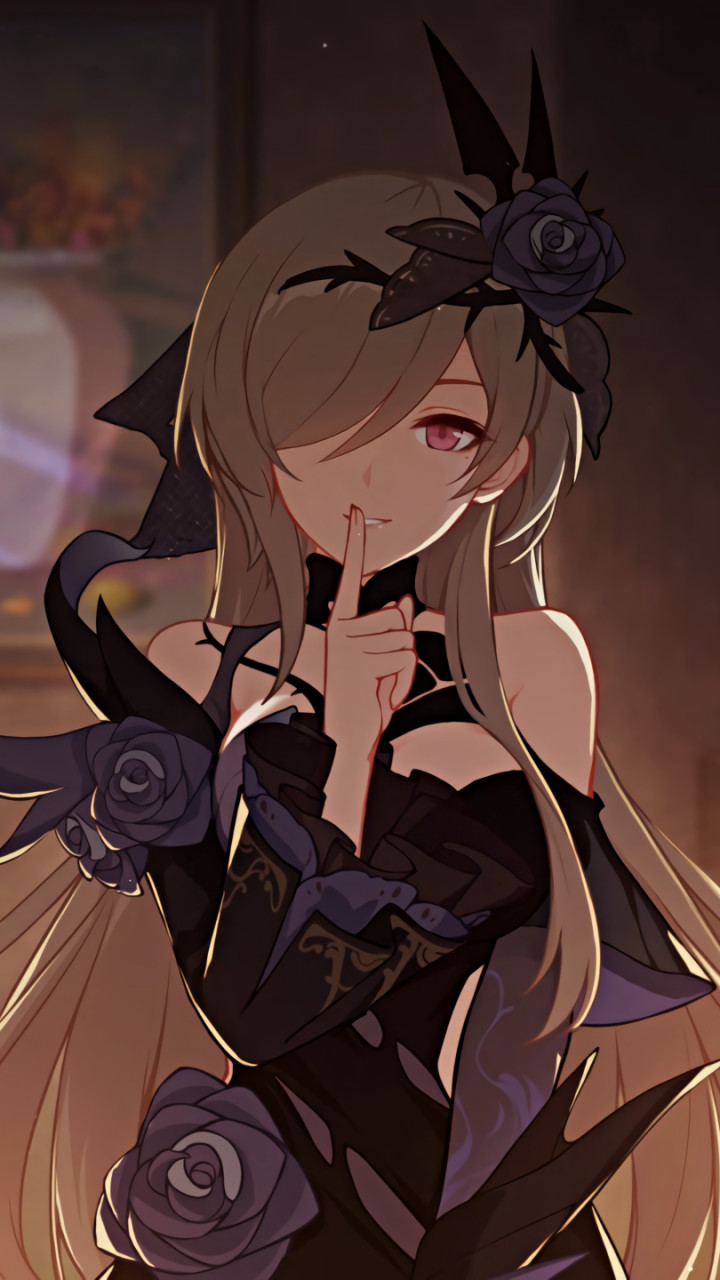 Download Long Hair Blonde Rita Rossweisse Video Game Honkai Impact 3rd Phone Wallpaper