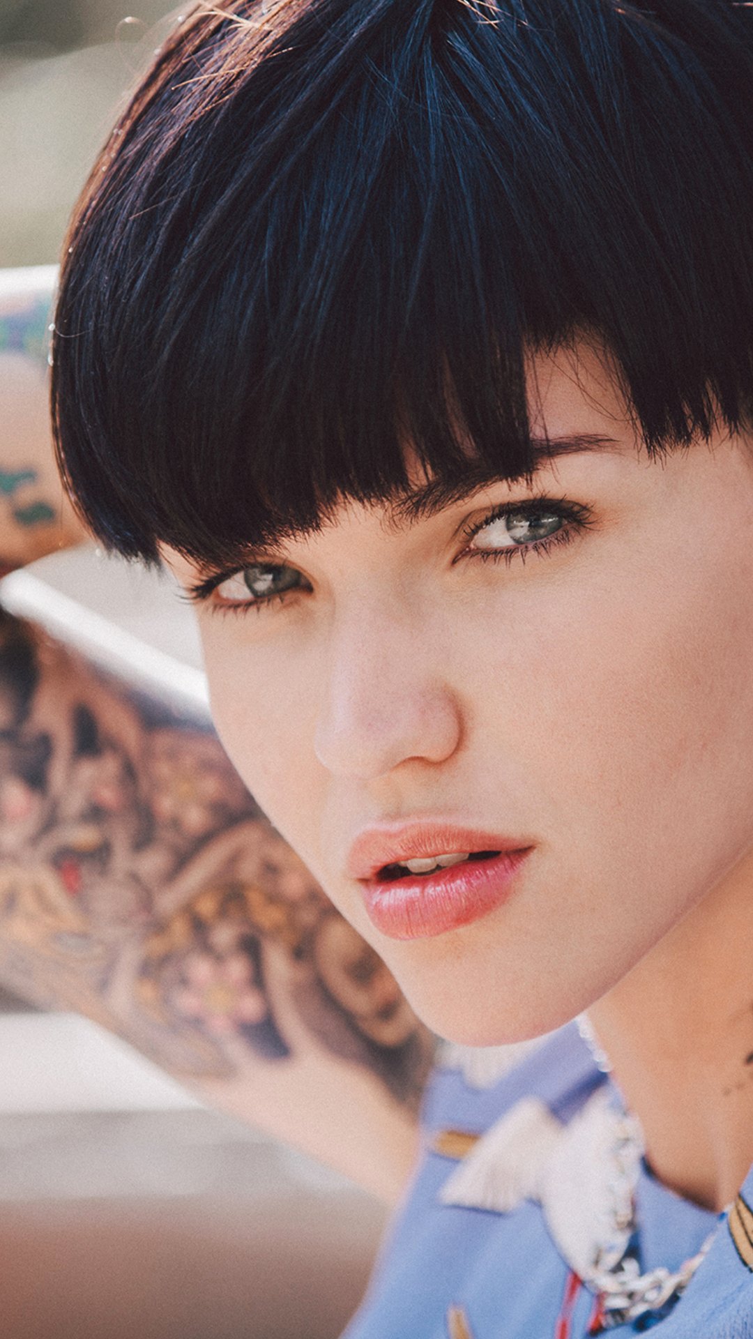 Download Celebrity Ruby Rose Phone Wallpaper