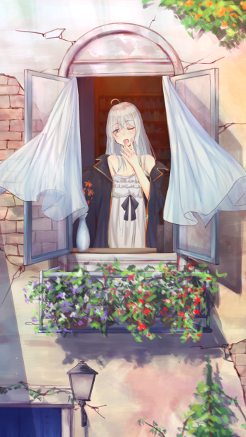 Elaina (The Journey of Elaina) Wandering Witch: The Journey of Elaina Anime Phone Wallpaper