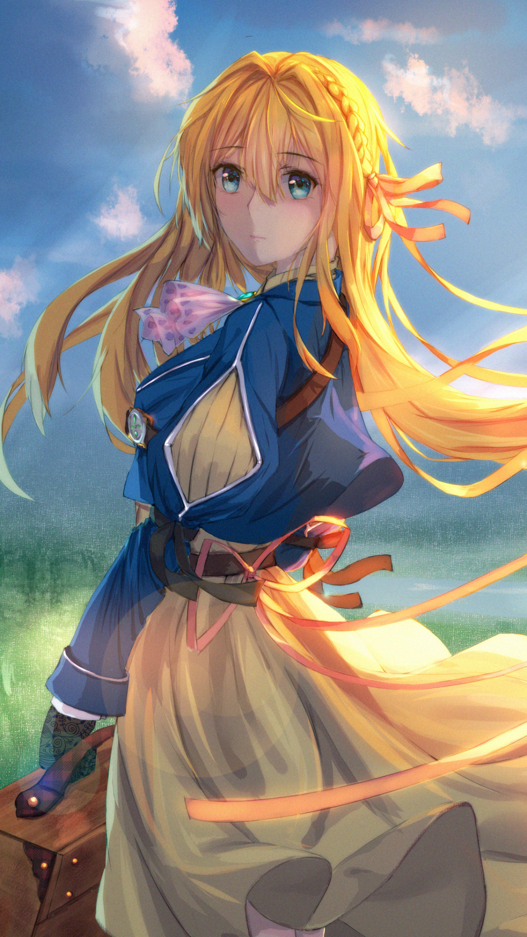 Violet Evergarden Phone Wallpaper by 冰夏长至