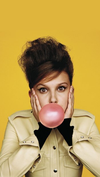 Celebrity Millie Bobby Brown Phone Wallpaper