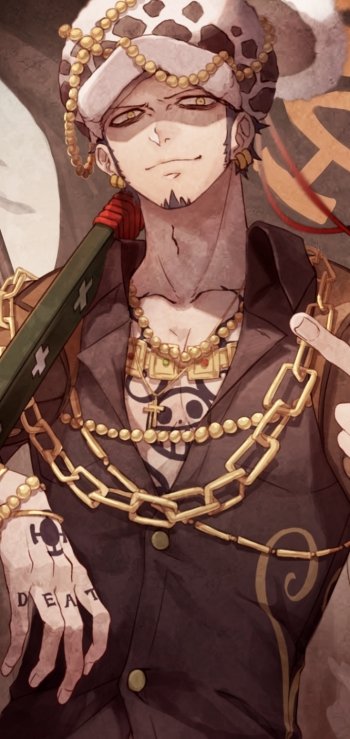 Trafalgar Law Anime One Piece Phone Wallpaper