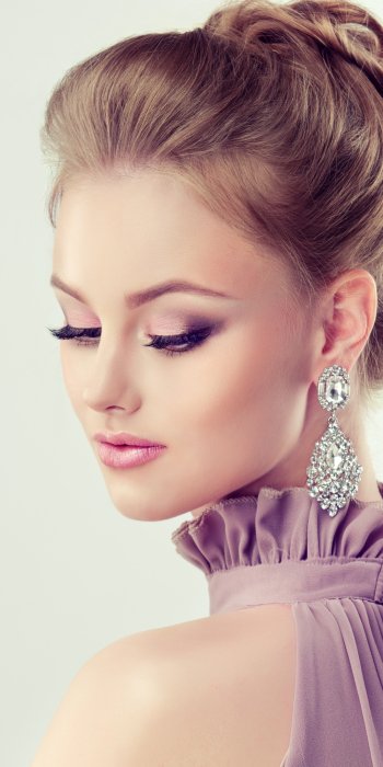 makeup portrait woman model Phone Wallpaper