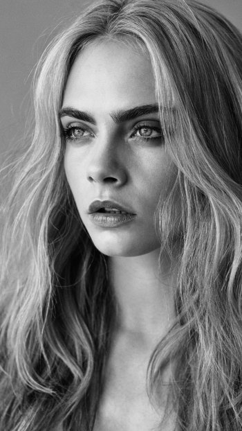 Celebrity Cara Delevingne Phone Wallpaper
