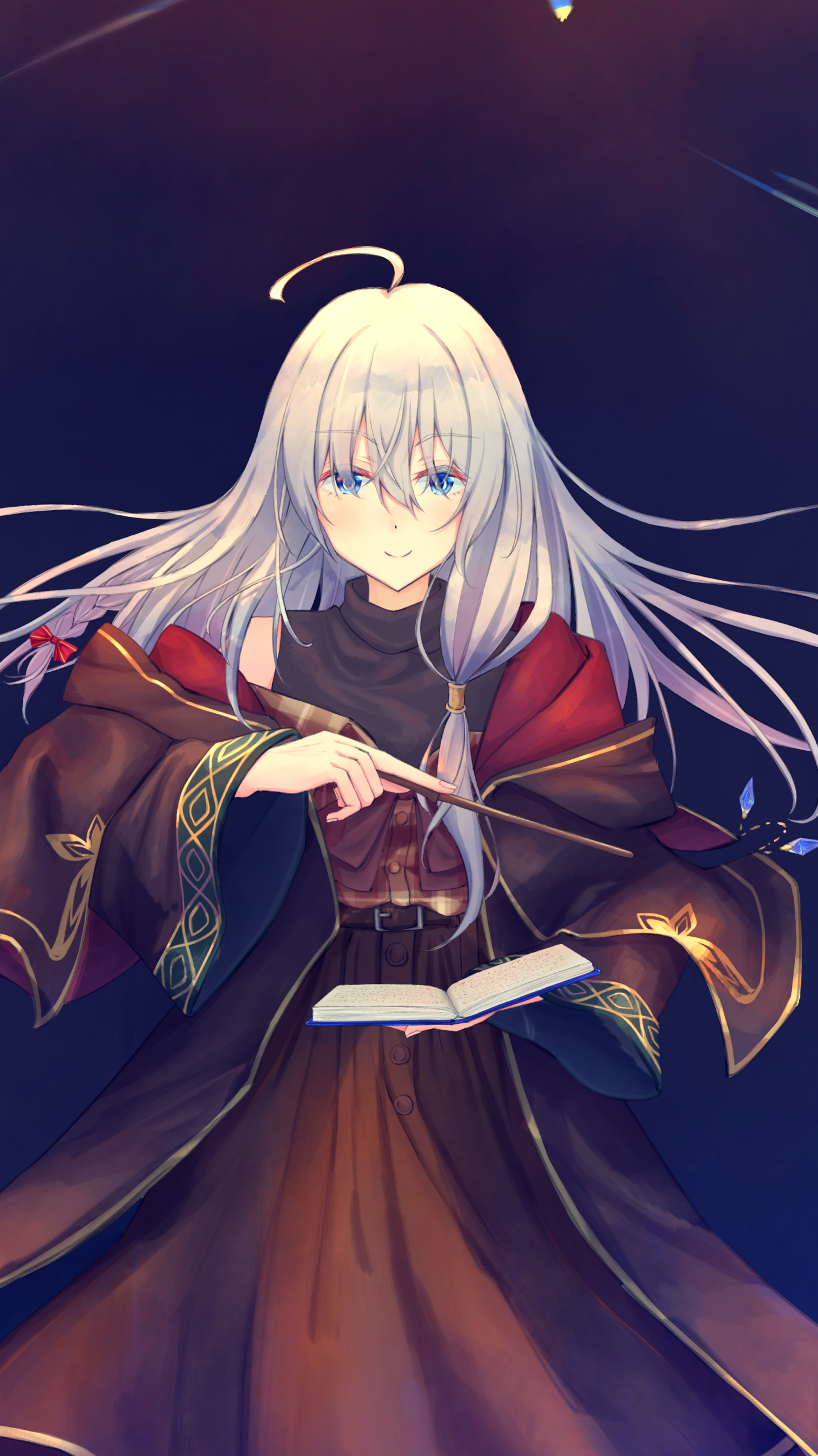 Download Elaina (The Journey Of Elaina) Wandering Witch: The Journey Of Elaina Anime Phone Wallpaper