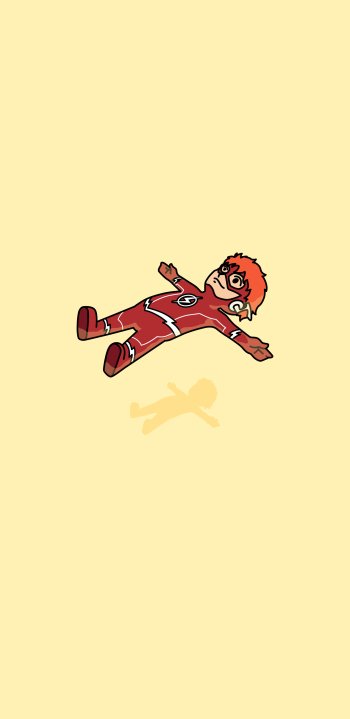red hair DC Comics Wally West Comic Flash Phone Wallpaper