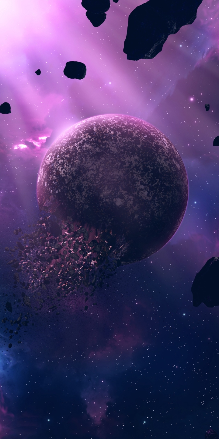 Purple Space Explosion by BoOdA6tem