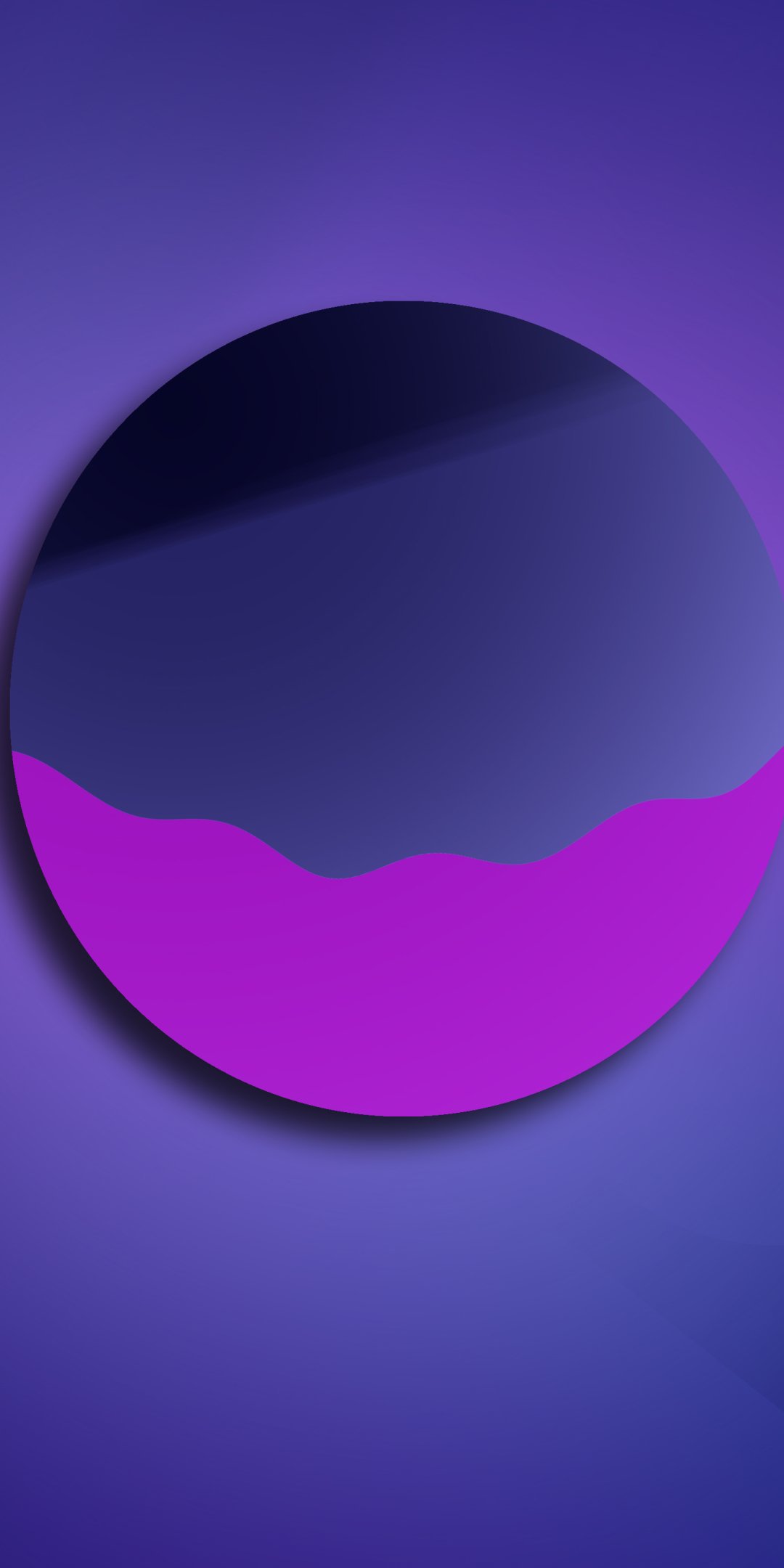 Download Drawing Purple Planet Abstract Vector Abstract Purple Phone Wallpaper