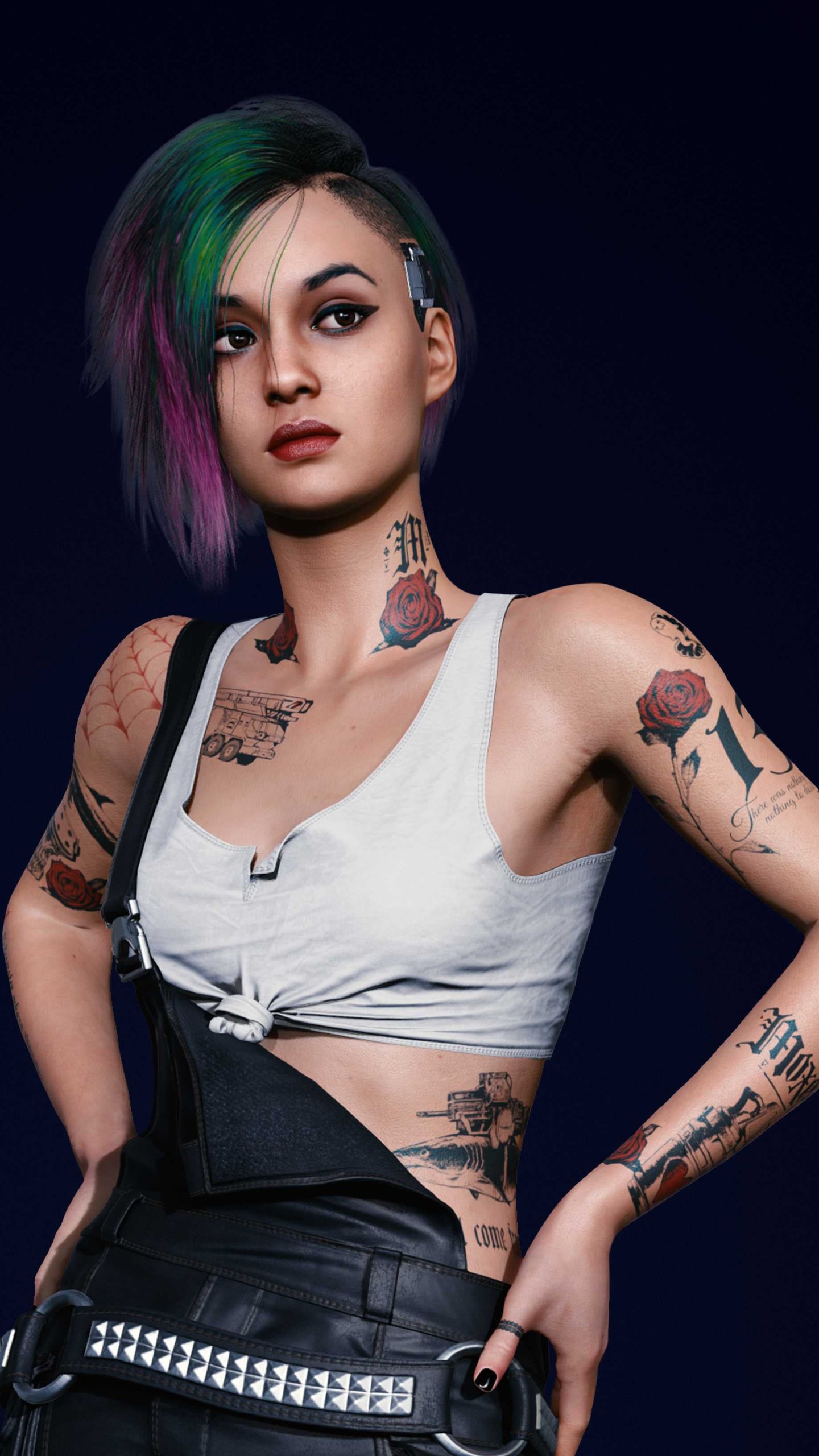 Download Judy (Cyberpunk 2077) Video Game Cyberpunk 2077 Phone Wallpaper