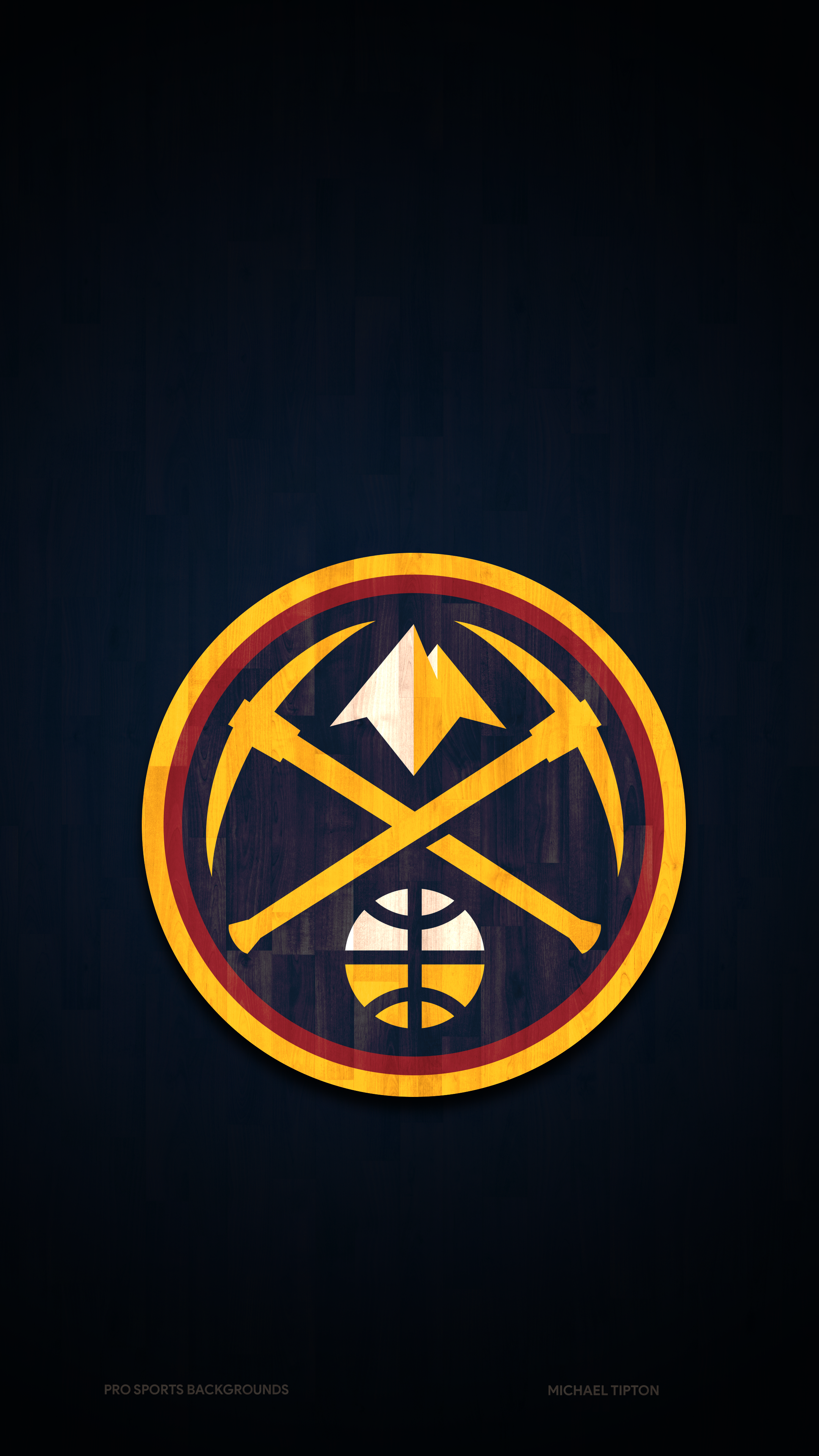 Denver Nuggets Phone Wallpaper by Michael Tipton