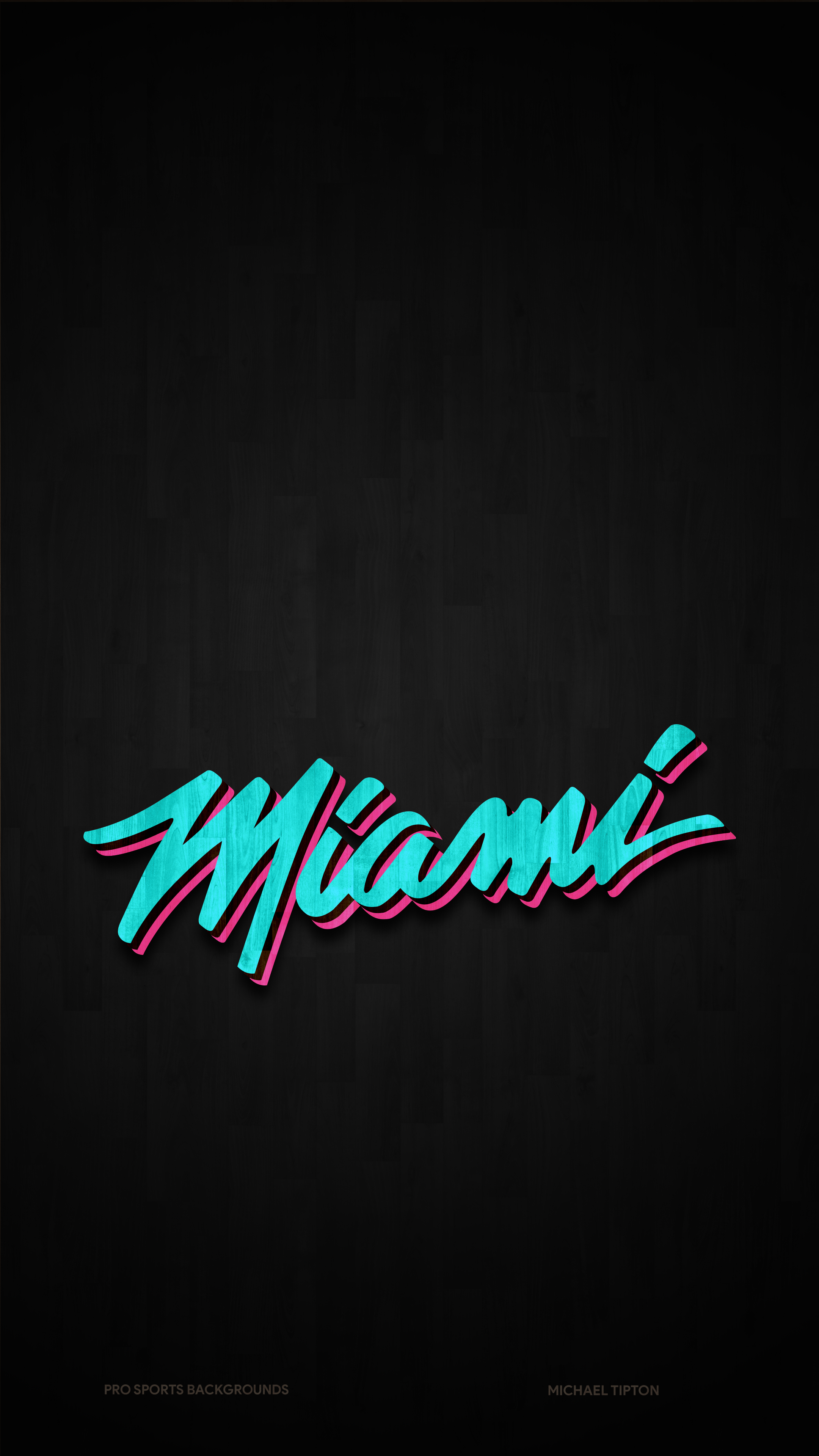 Miami Heat Phone Wallpaper - Mobile Abyss