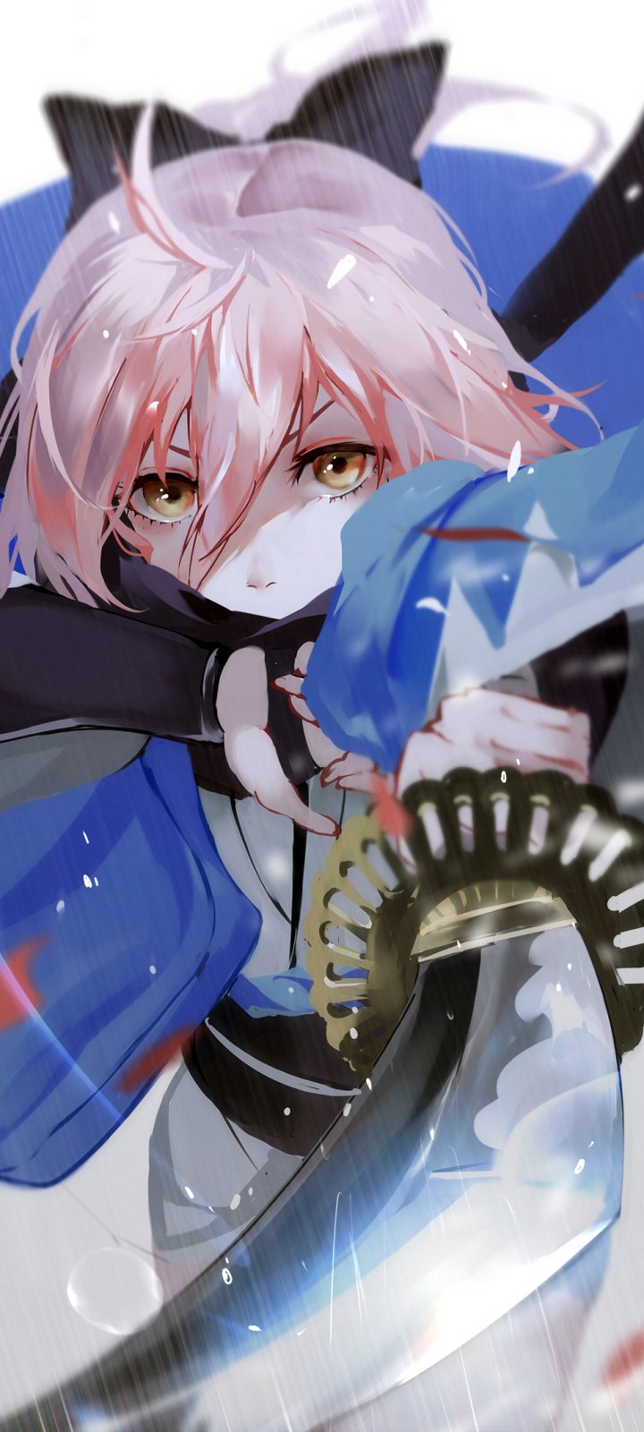 Download Sakura Saber Anime Fate/Grand Order Phone Wallpaper