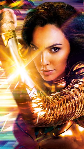 Gal Gadot DC Comics Wonder Woman movie Wonder Woman 1984 Phone Wallpaper