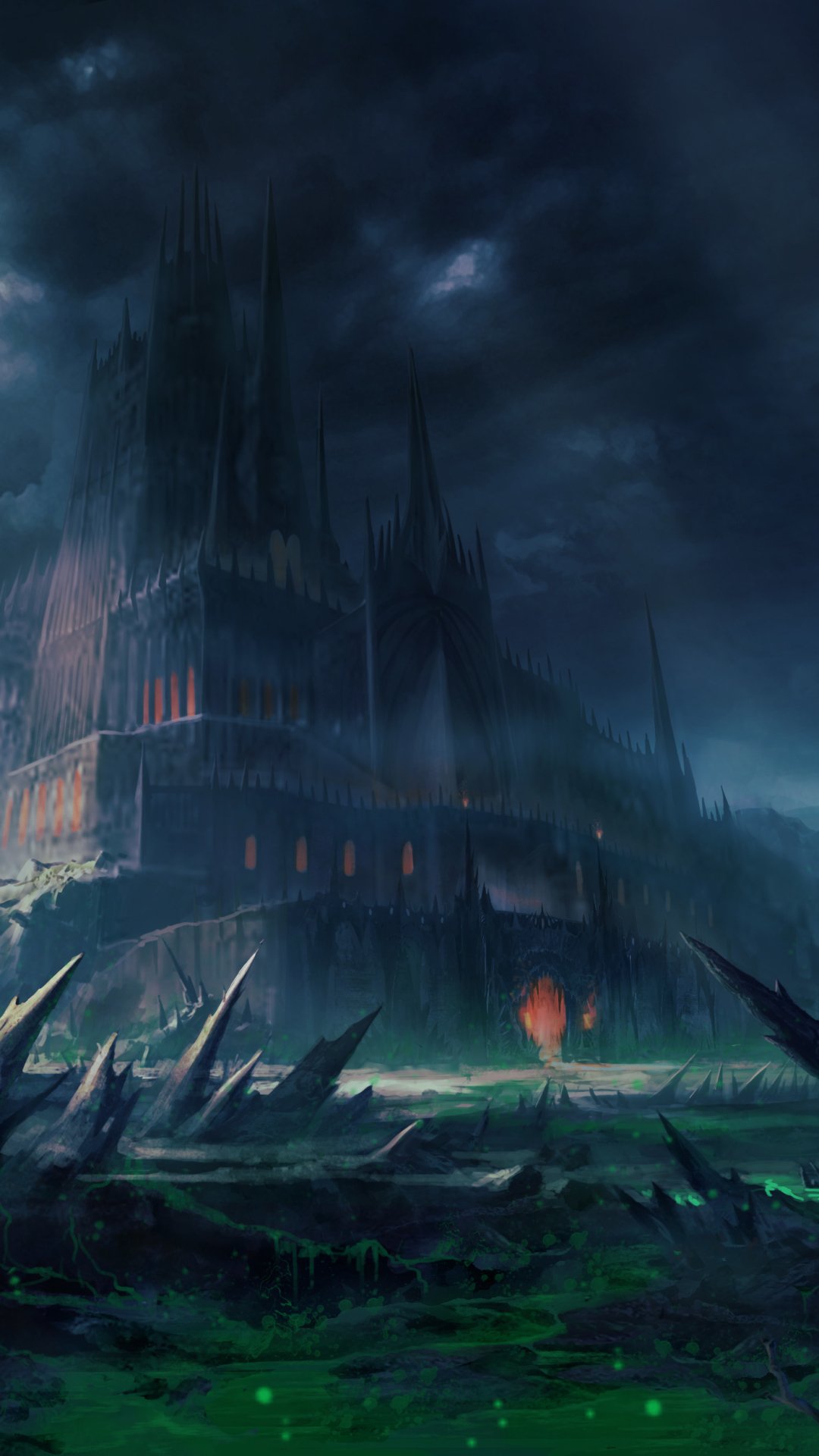 Download Fantasy Castle Phone Wallpaper