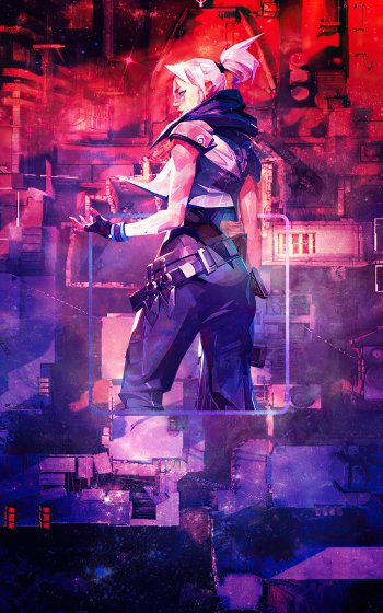 Jett (Valorant) video game Valorant Phone Wallpaper