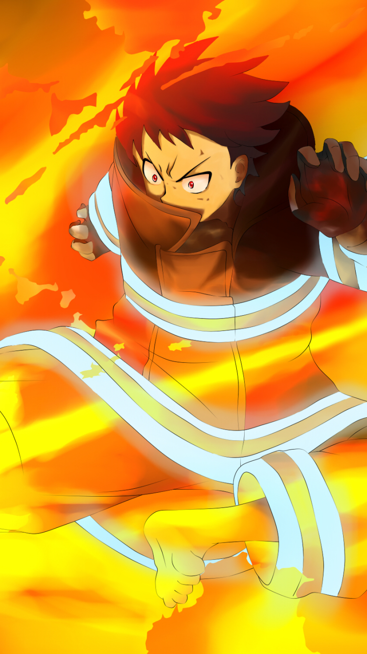 anime fire boy