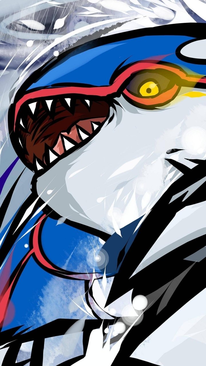 Download Kyogre (Pokémon) Video Game Pokemon Phone Wallpaper