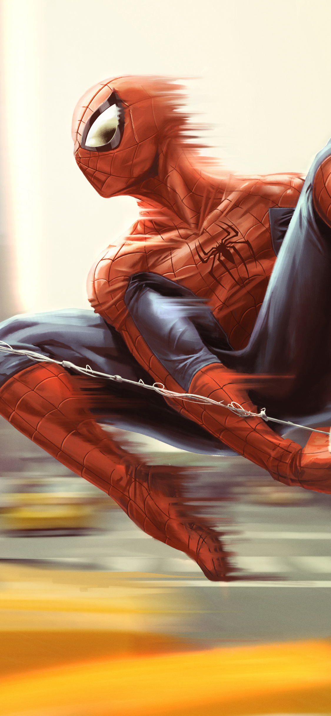 Spider-Man Phone Wallpaper by Tom Velez