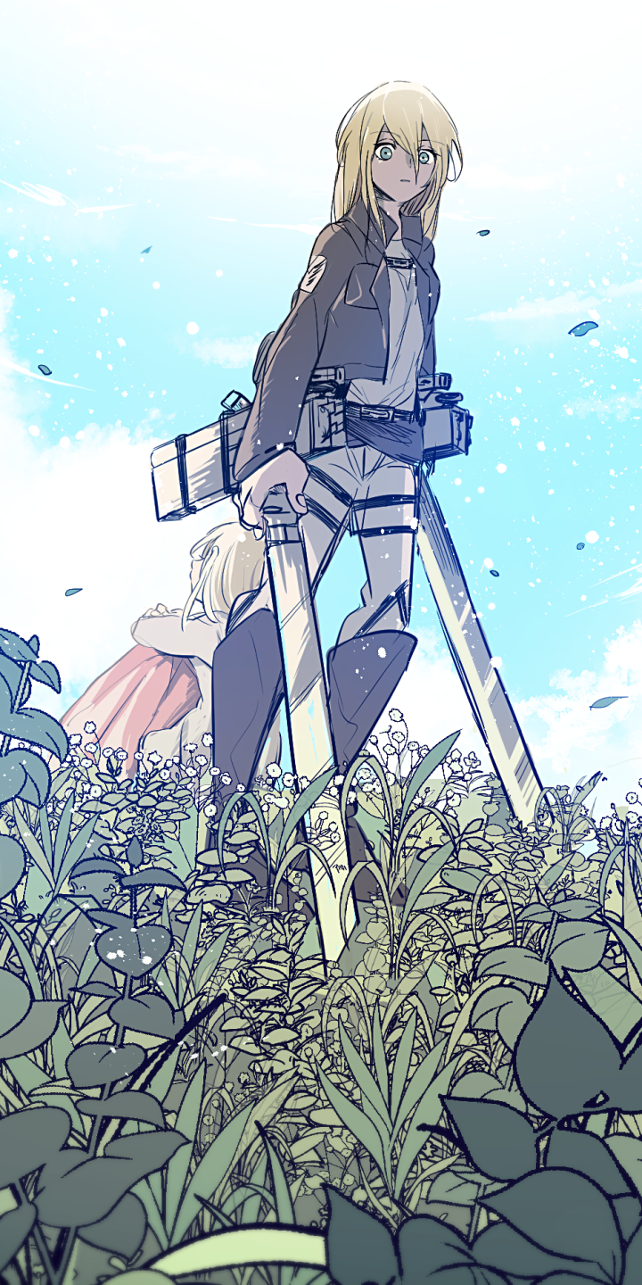 Download Historia Reiss Anime Attack On Titan Phone Wallpaper