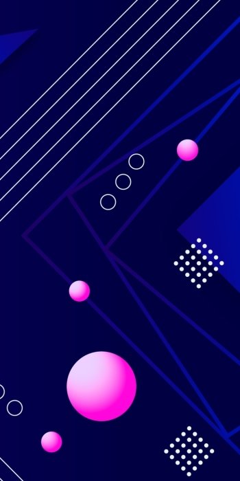 geometry lines Abstract blue abstract blue Phone Wallpaper
