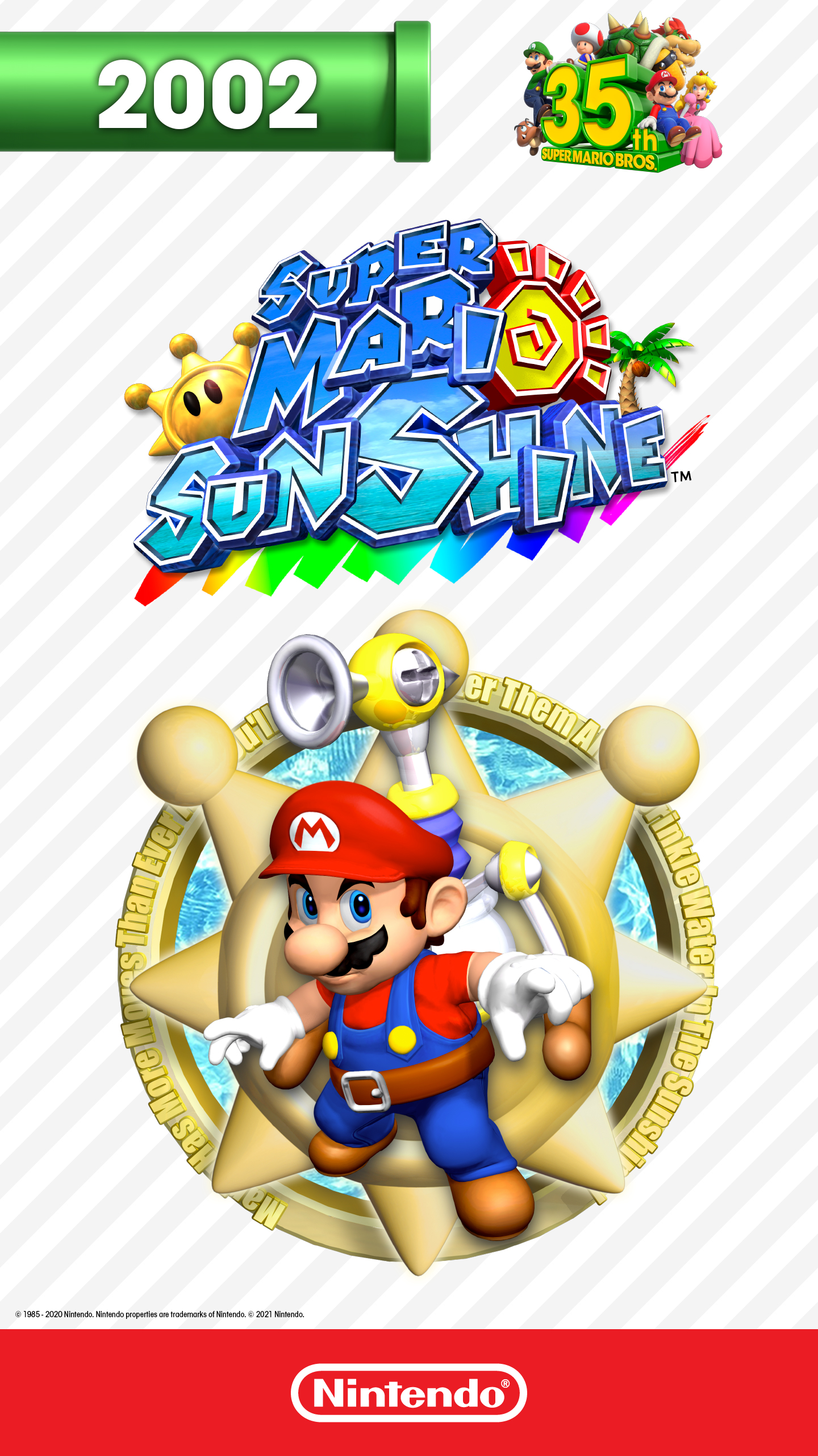 Super Mario Sunshine Phone Wallpaper