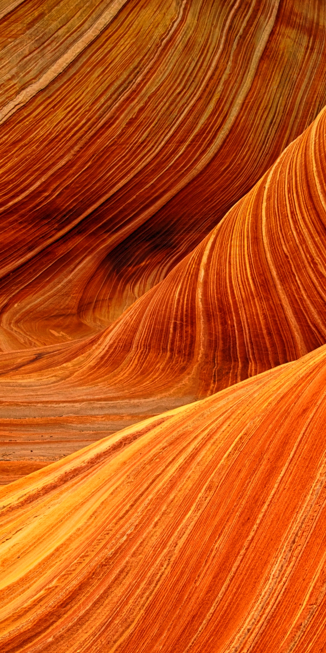 Sandstone Texture of Antelope Canyon
