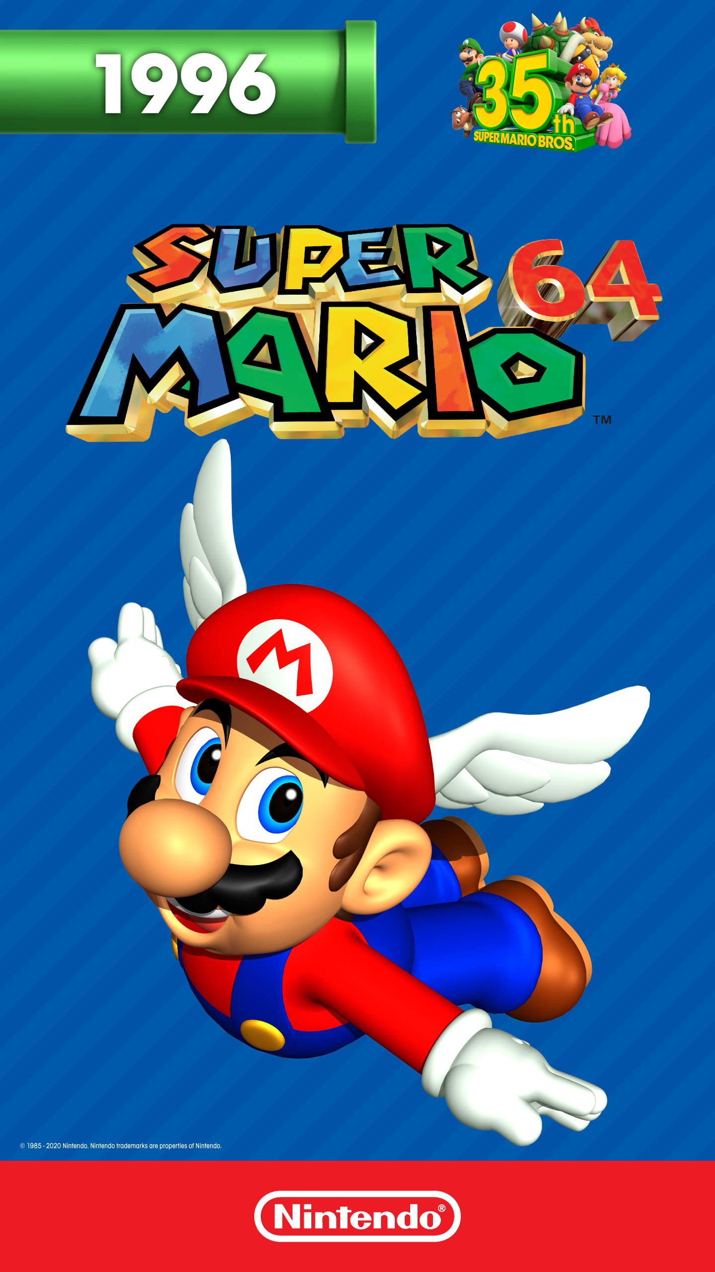 Super Mario 64 iPhone Wallpapers