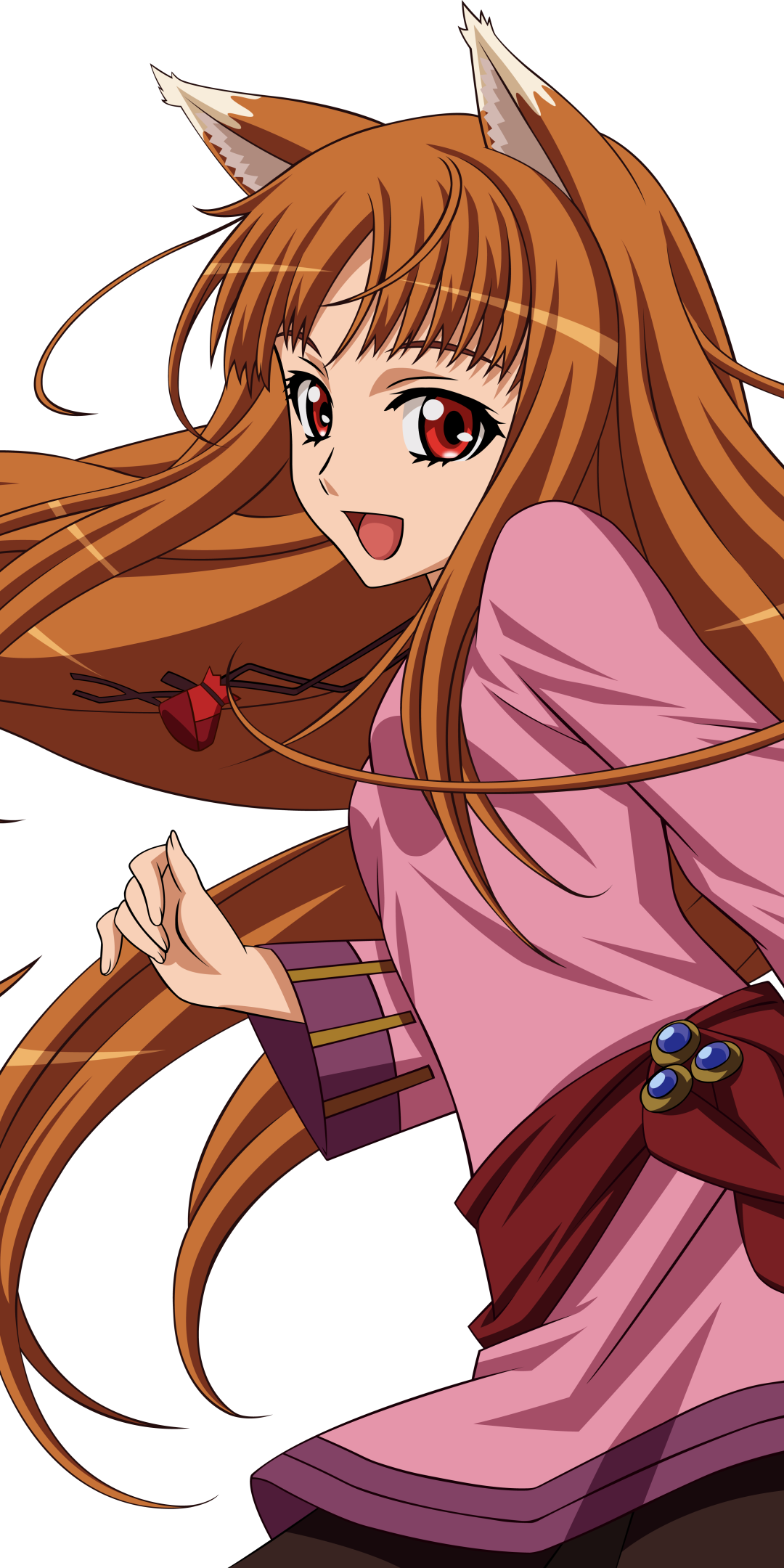 Spice and Wolf Phone Wallpaper