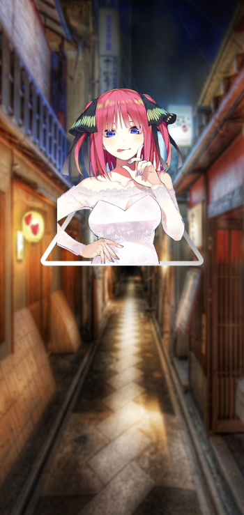 The Quintessential Quintuplets Nino Nakano Anime Phone Wallpaper