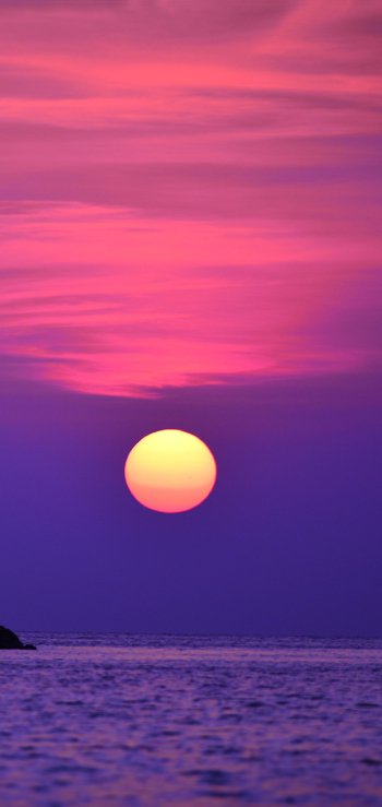 Thailand sun sea nature Phone Wallpaper