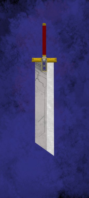 sword video game Final Fantasy VII Phone Wallpaper