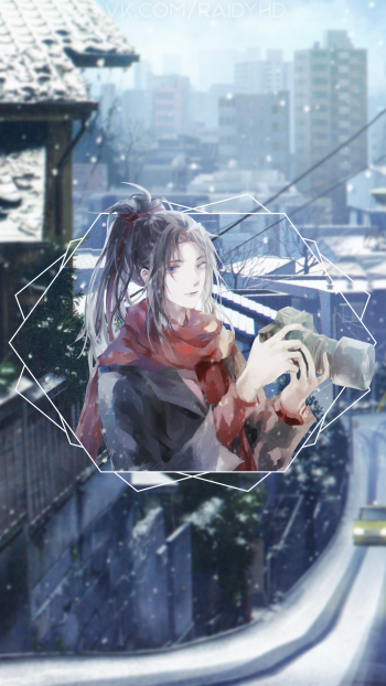 Wei Wuxian Anime Mo Dao Zu Shi picture-in-picture Phone Wallpaper