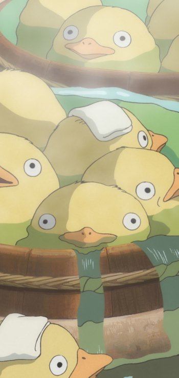 bird Anime Spirited Away Anime Bird Phone Wallpaper