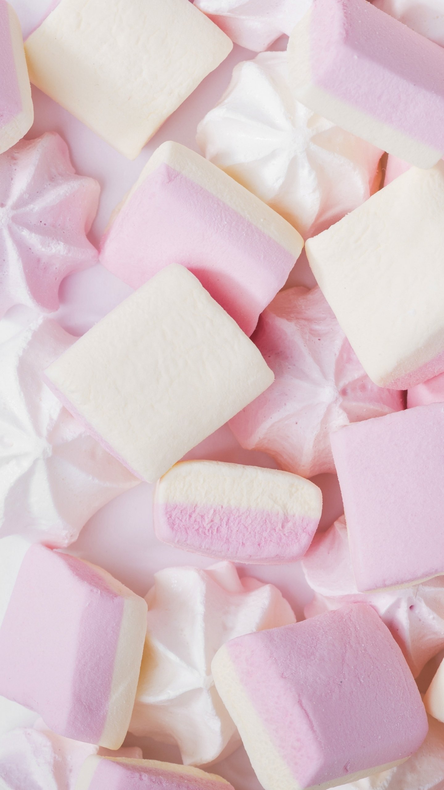 Download Candy Sweets Food Marshmallow Phone Wallpaper