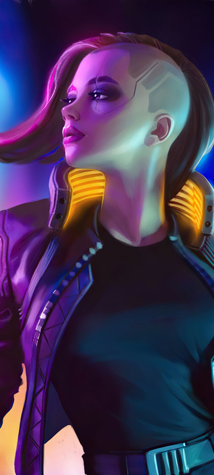 Download Cyberpunk Video Game Cyberpunk 2077 Phone Wallpaper