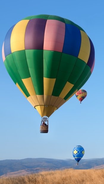 vehicle hot air balloon Phone Wallpaper