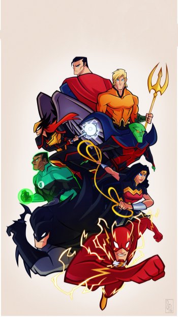 Lasso of Truth Shayera Hol DC Comics Martian Manhunter Batman John Stewart (Green Lantern) Flash Aquaman Green Lantern Hawkgirl (DC Comics) Superman Wonder Woman Comic Justice League Phone Wallpaper