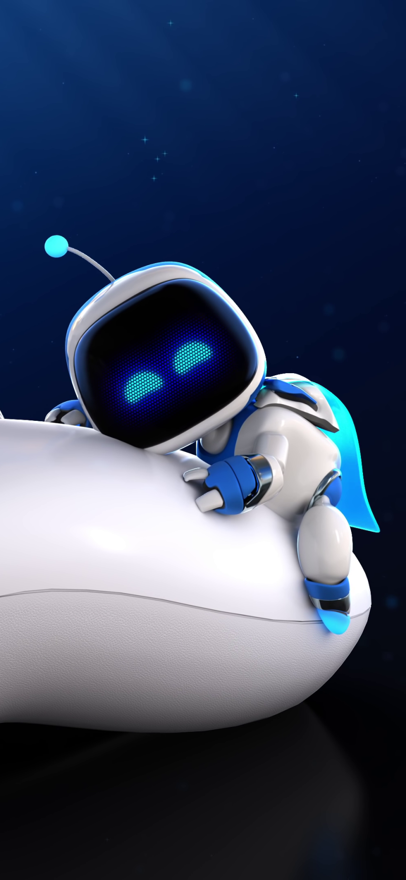 Astro Bot with the PS5 controller