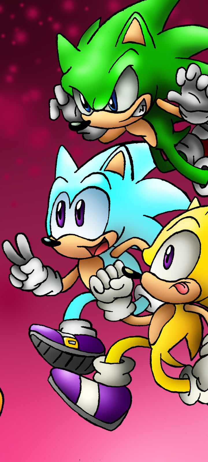 Sonic the Hedgehog Phone Wallpaper by SonicKnight007