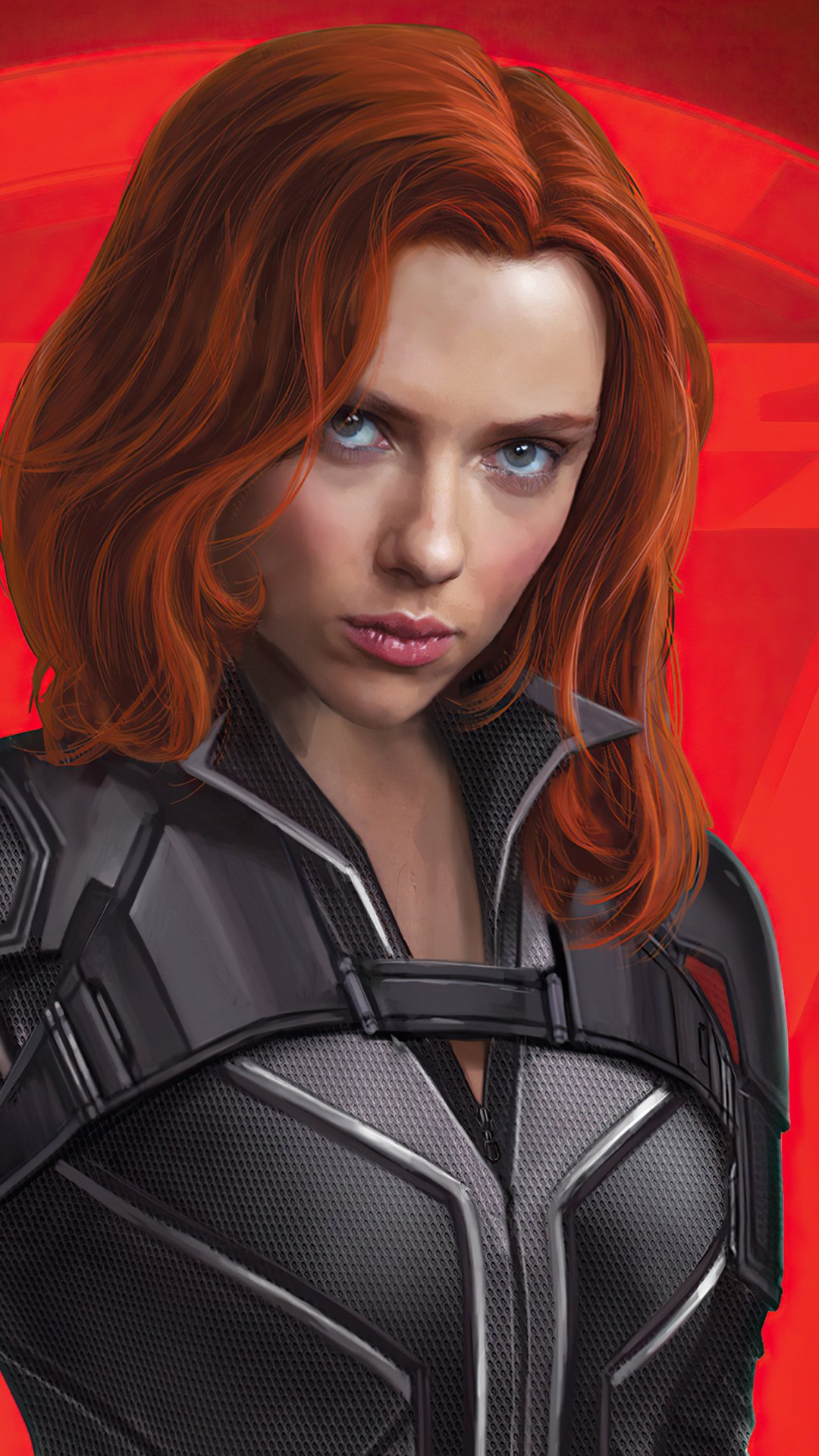 Download Natasha Romanoff Scarlett Johansson Movie Black Widow Phone Wallpaper