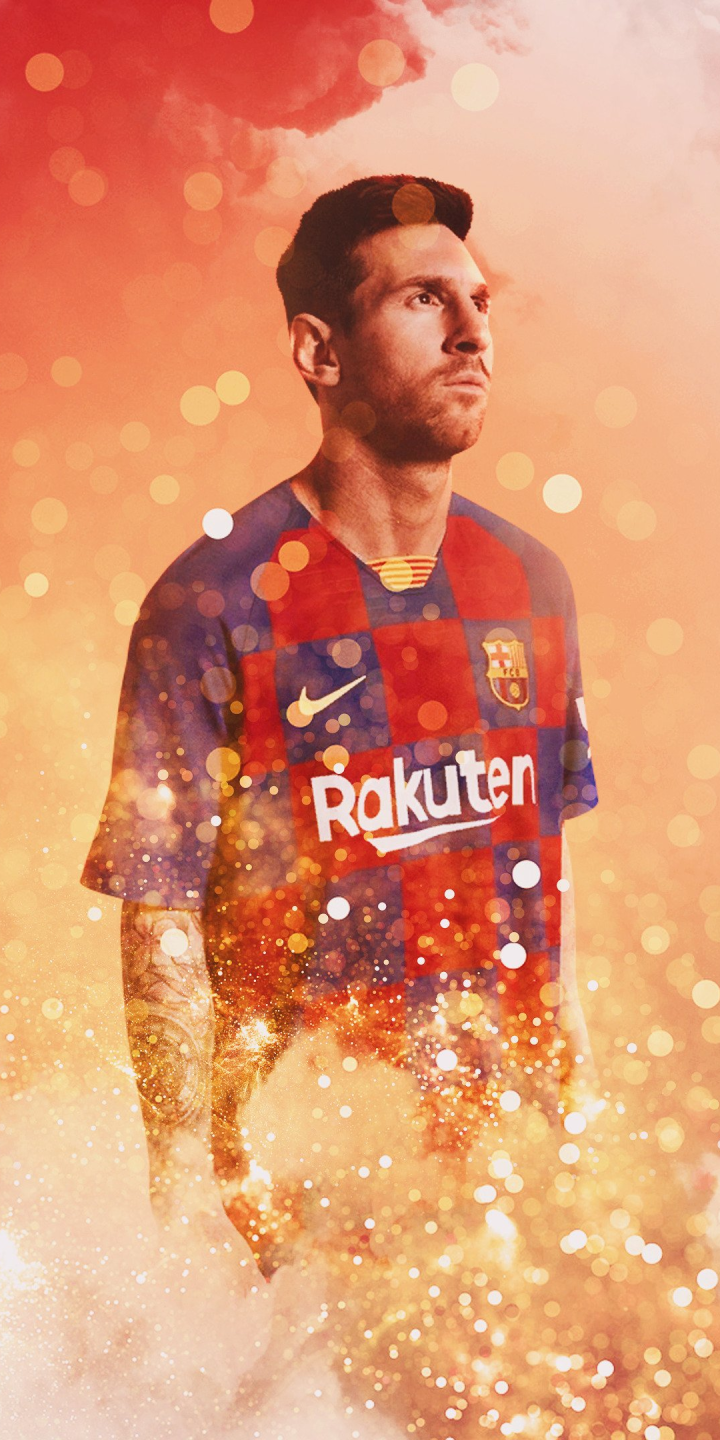 Download FC Barcelona Soccer Lionel Messi Sports Phone Wallpaper ...