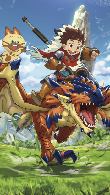 Monster Hunter Anime Monster Hunter Stories: Ride On Phone Wallpaper