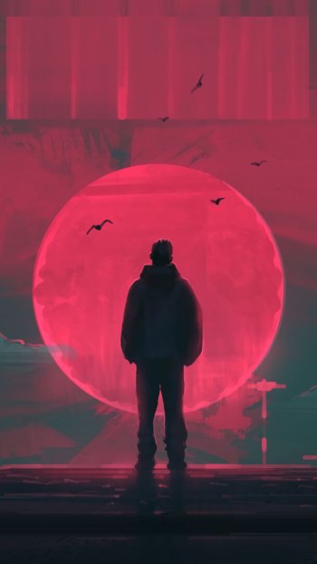 The Retrowave Door by Fedor Barkhatov